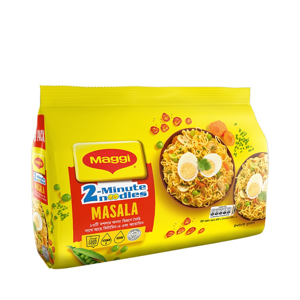 Maggi টু মিনিট নুডলস মসলা 8 pack
